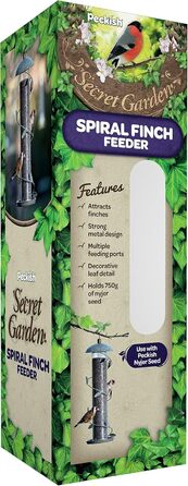 Годівниця для птахів Peckish Secret Garden, 17x17x20 см