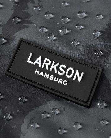 Водонепроникний дощовик для собак Larkon Jonte (Beige Leo), розмір M — захисний плащ для малих та середніх собак з відбивачами, водонепроникність 10000 мм