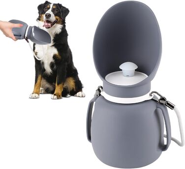 Поїлка для собак Billionchains, 765.4 г, велика ємність, портативна, для подорожей та активного відпочинку