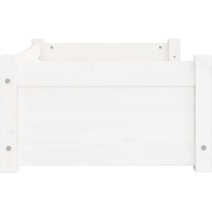 Ліжко для собак та котів з масиву сосни, корзина для собак та котів. Велике ліжко для собак, середнє ліжко для собак. Ліжко-софа для собак, корзина для котів. Розміри: 65,5x50,5x28 см, білий колір. Інструкція з монтажу