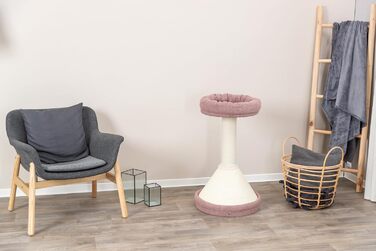 Кігтеточка TRIXIE Viviana (круглий, бежевий) – багатоповерхова, 114 см