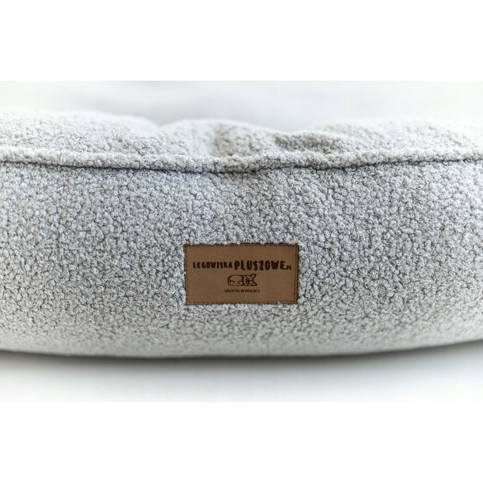 М'яке ліжечко для собак Legowiska, сіре, 80 см x 60 см