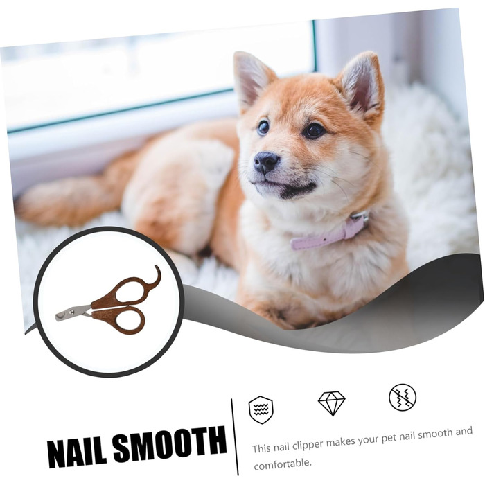 Набір для стрижки кігтів домашніх тварин Happyyami: безпечний тример та пилка для собак та котів