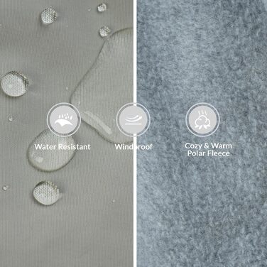 Теплий флісовий халат для собак XXL (Сірий, 2XL) - теплий халат, пуловер для великих собак