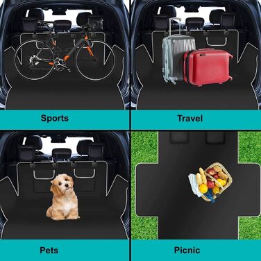 Захист для багажника Skoda Octavia III Combi (Універсал) 2017-2018 2019: захист для собак, вологостійкий, стійкий до подряпин