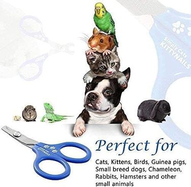 Професійний ножик для стрижки кігтів котів та дрібних тварин Simply Pets Online - Розроблено ветеринарами