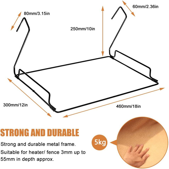 Кішечкове ліжко-грілка з металевим каркасом, миється, для котів та собак до 5 кг, бежеве