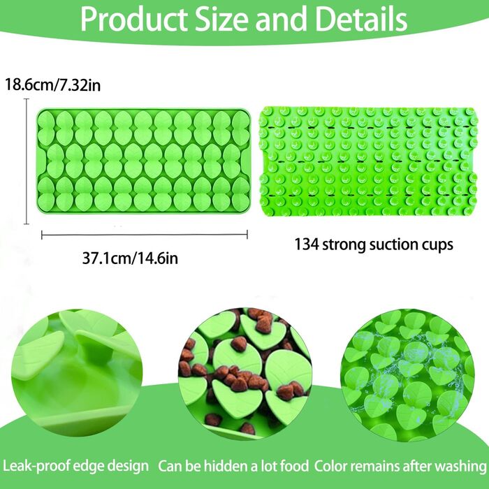 Силіконова килимок-головоломка для собак середнього розміру, фіолетовий. Стимулює природний інстинкт пошуку їжі, сповільнює швидкість поїдання. З присосками.