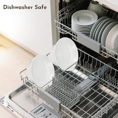 Миски для котів з кераміки, 2 шт., 15,3 см, підняті миски для корму, миски для кошенят та дорослих котів, анти-блювотні миски (білі)