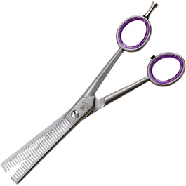 Професійні ножиці для грумінгу собак Weltmeister Solingen - витончені ножиці для стрижки з подвійним лезом, 16,2 см, 30 зубців, преміум-якість, Made in Germany