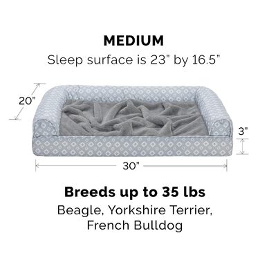 Кішечка Furhaven Trail Pup: зручне подорожнє ліжко для собак маленьких порід, з сумкою, водостійке, компактне, розмір S (76x51x15 см)