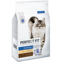Сухий корм для дорослих котів Perfect Fit Indoor 1+, курка, 7 кг