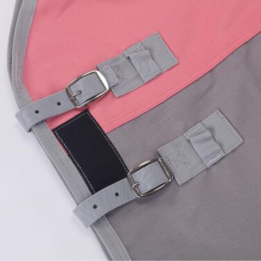 Водонепроникна прогулянкова попона для лошадей 1200D, дихаюча дощовик-накидка без наповнення (0г), чорно-червона, 165 см