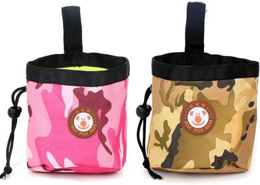 Набір для прогулянок з собакою: сумка-органайзер з диспенсером для пакетів, іграшка та корм для подорожей