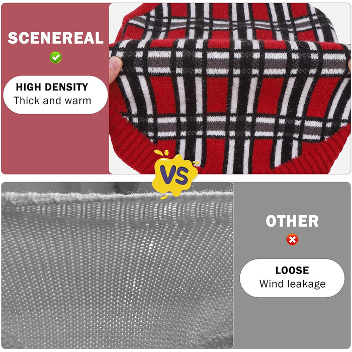 Теплий в'язаний пуловер для собак SCENEREAL з візерунком, м'який пуловер з коміром-горловиною для цуценят, маленьких, середніх та великих собак, котів, для осені та зими, захист від холоду, зелений, розмір Small