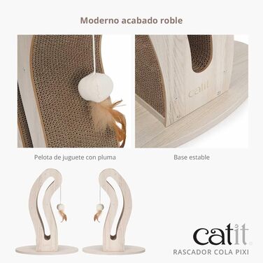 Когтеточка для котів Catit Pixi 42515 з хвостом