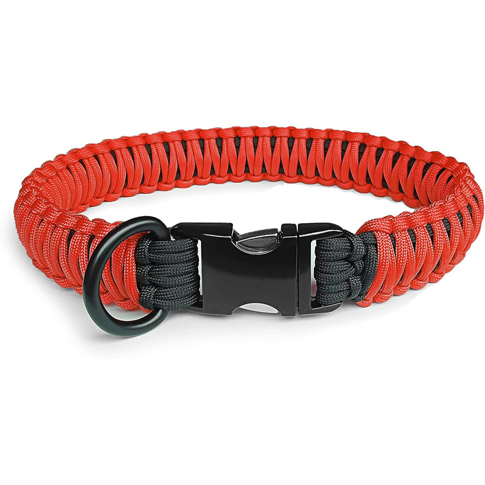 Набір для плетіння паракорду 550: нашийник для собак, інструкція, подарунок DIY (червоний)