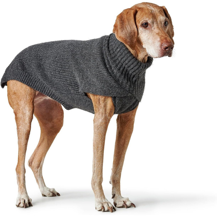 Hunter Hundepullover GENF - антрацитовий, розмір 50: теплий, м'який, з переробленого поліестеру