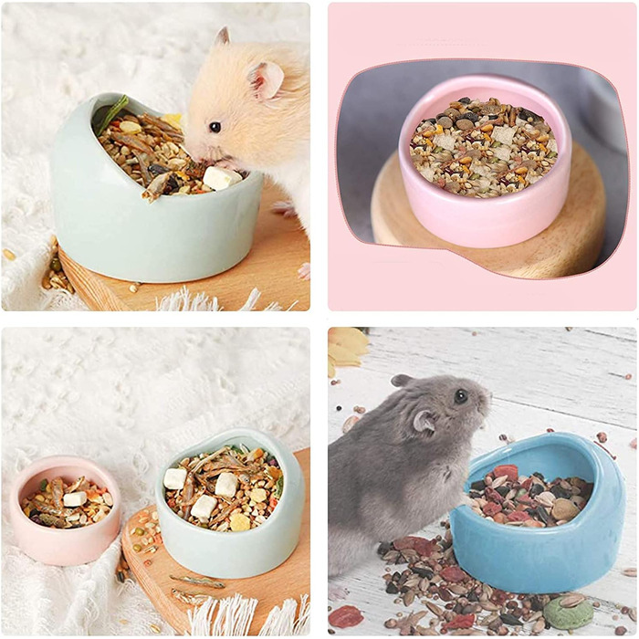 Набори керамічних годівниць для хом'яків, рептилій та черепах RoadLoo (3 шт.)
