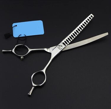 Професійна витончена ножиця для грумінгу собак, ножиці для стрижки шерсті тварин, зубчики 'риб'яча кістка (лише витончувальна ножиця), мішок B для розрідження шерсті