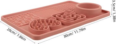 Килимок для собак та котів з присосками, повільне годування, силікон, килимок для тварин, проти швидкого поїдання