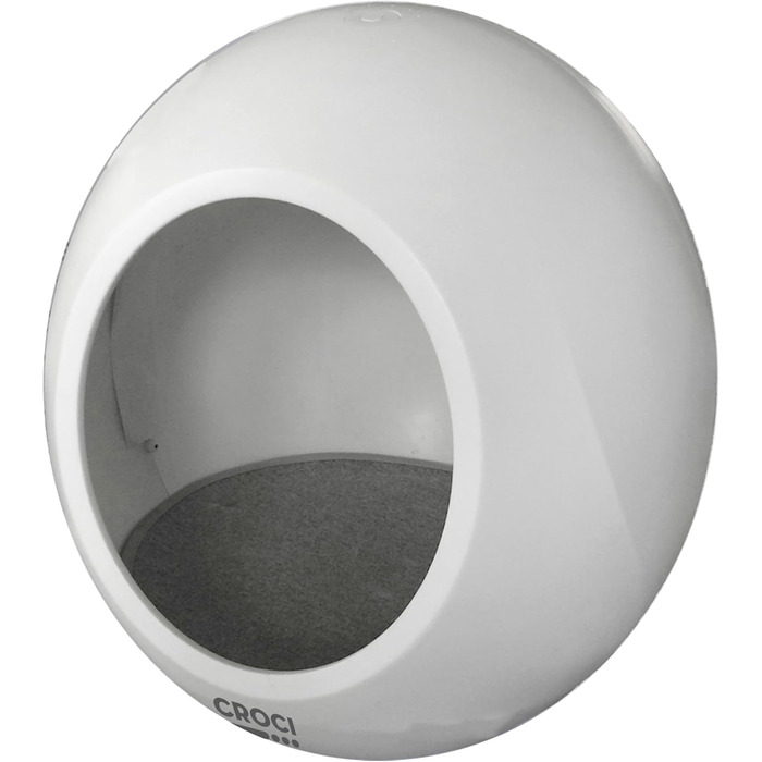 Інтелектуальний будиночок для котів Croci Domus з регулюванням температури та звуками для розслаблення (43 x 45,5 см)