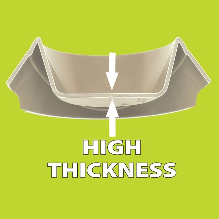 Миска для собак Ferplast Magnus, 3 літри, сіра - міцна, неслизька, екологічна