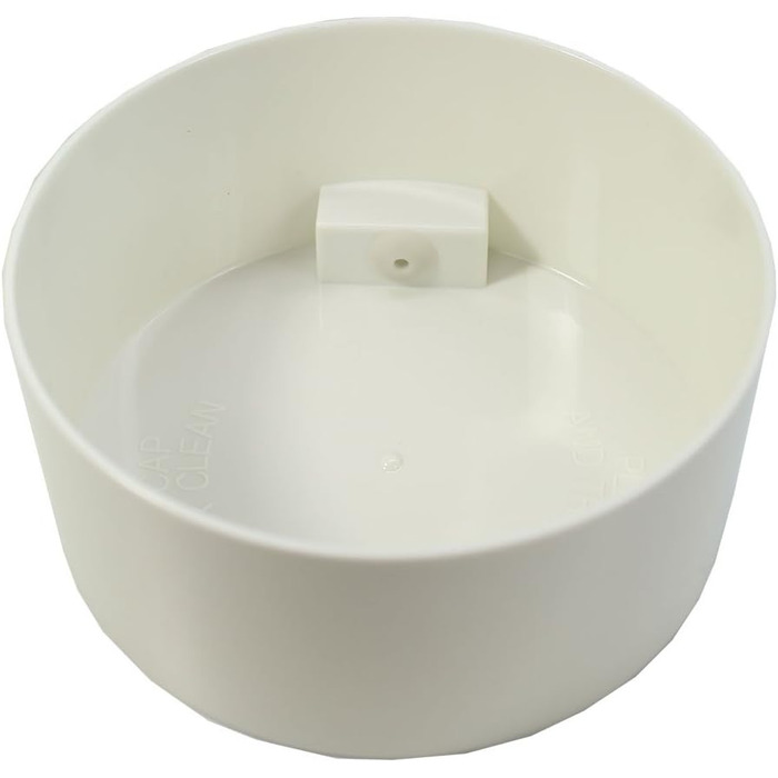 Контейнер для зберігання корму для собак Tightvac, 2.35 л, білий з чорними лапами