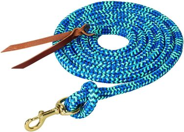 Масляний нагрудник Weaver Leather Rough Out для дорослих, поліестер, ковбойський повідок із карабіном, 1,6 см x 3 м