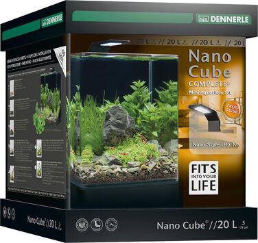 Акваріум Dennerle Nano Cube Complete+ 30 л, комплект
