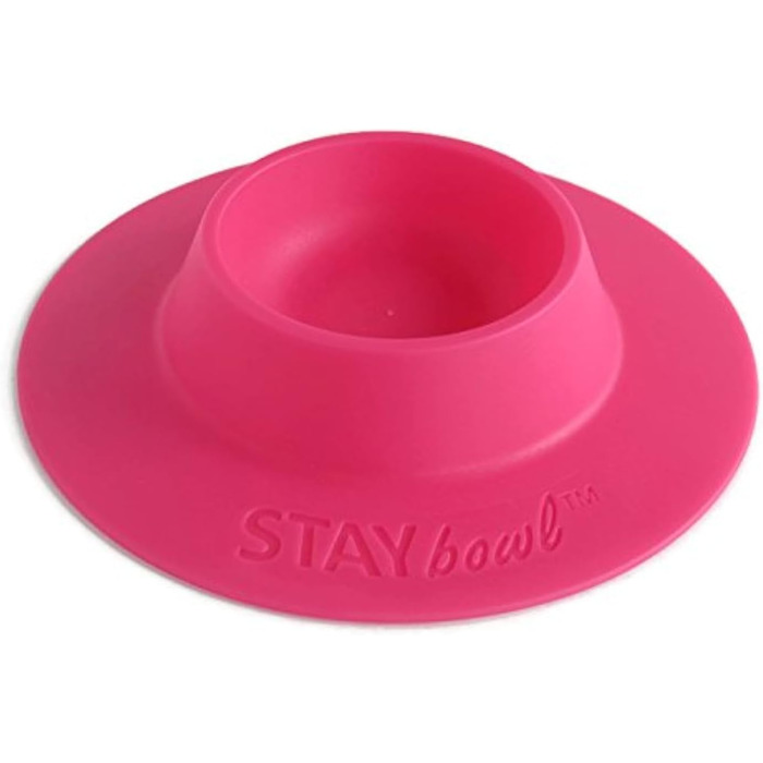 STAYbowl Futternapf: годівниця для морських свинок та інших дрібних домашніх тварин, ергономічна, 60 мл, рожева