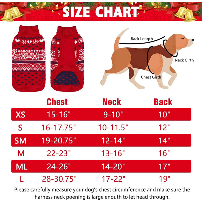 Пуловер для собак SCENEREAL: теплий, стильний, для будь-якої породи. Ідеальний для зими, свят та відпочинку. Червоний, без шапки, X-Small