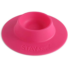 STAYbowl Futternapf: годівниця для морських свинок та інших дрібних домашніх тварин, ергономічна, 60 мл, рожева