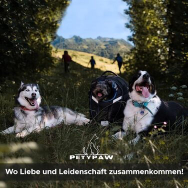 Рюкзак-переноска PETYPAW для собак до 9 кг, дихаючий, водонепроникний, для подорожей, транспортування та прогулянок