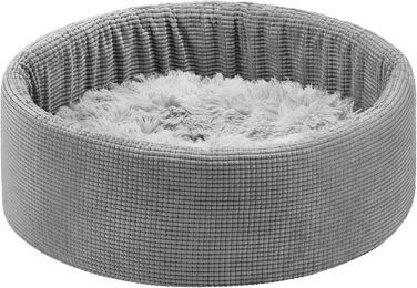 Ліжко для котів Navaris з додатковим подушкою - для собак та котів - м'яке ліжко для котів та собак - кошик для котів, що можна прати - підходить для маленьких собак