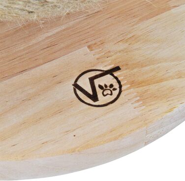 VOSS.PET Vesta: Кігтеточка-кігул з джютового мотузка, 30x30 см, преміум якість