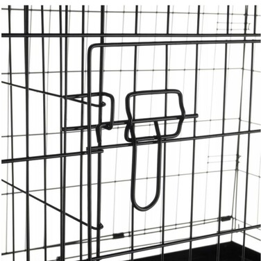 Металевий транспортний клітка-вольєр для собак Anytech, 121x74x82 см, розмір XXXXL