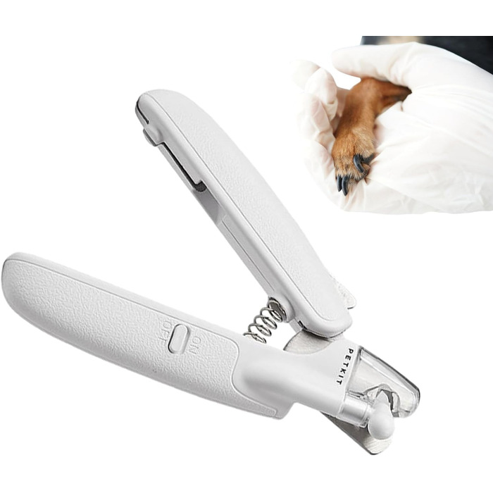 Набір для стрижки кігтів тварин з підсвічуванням LED | Тример для кігтів цуценят, котів та собак | Догляд вдома, у подорожах, на природі