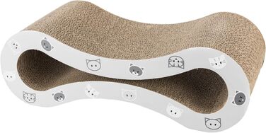 Кігтеточка для котів Trixie Mimi, сіра, 48 x 16 x 22 см