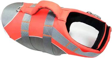 Жилет для собак - рятувальний жилет для плавання, великий розмір XL, помаранчевий