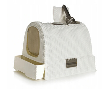 Закритий лоток для котів Curver, 51 x 39,5 x 39,5 см