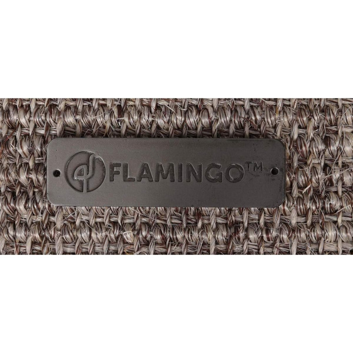 Дряпка для котів Flamingo Greta S: 2 яруси, сизаль та плюш, 60x35 см