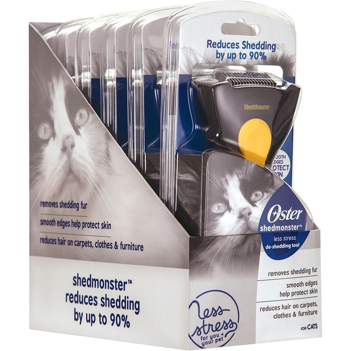 Стригучий гребінь Kerbl Shedmonster для короткошерстих тварин (16 лез)