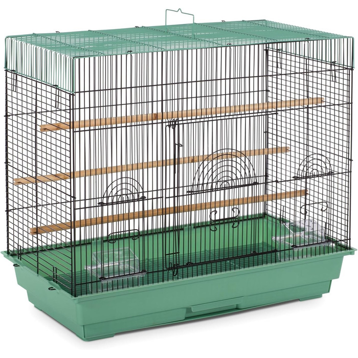 Клітка для птахів PREVUE PET SP1804-4, зелено-чорна, велика, для польоту