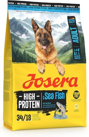 Сухий корм для дорослих собак Josera High Protein з лососем, 12.5 кг