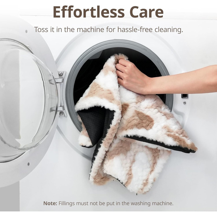 Тепла ковдра для кота, гріюча ковдра для котів та собак, самогріюча ковдра для котів, 75x50 см, коричнева