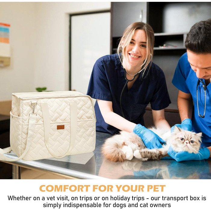 Транспортна сумка для собак та котів до 5 кг – переноска для маленьких тварин, складна, дихаюча, з ременем безпеки, ідеальна для прогулянок, подорожей та авто (35x25x15,5 см)