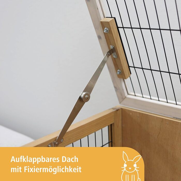 Клітка для гризунів Kerbl Indoor Deluxe з роликами, 115x60x92,5 см, для хом'яків та морських свинок