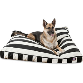 Ліжко для собак Majestic Pet, прямокутне, мале, знімний і праний чохол, антиковзке, зручне, для клітки та будинку, 68 см