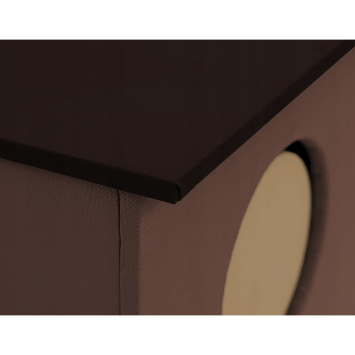 Будиночок для кота Mr. Riddick, багатоколірний, квадратний (43 см x 41,5 см x 34 см)